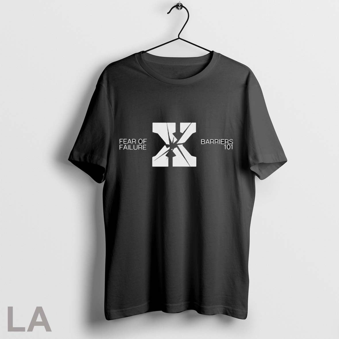 Original Fear Of Failure Cancels Barriers 101 Logo - Adult & Kids T-Shirts, Sweatshirts & Hoodies apparel design preview 1