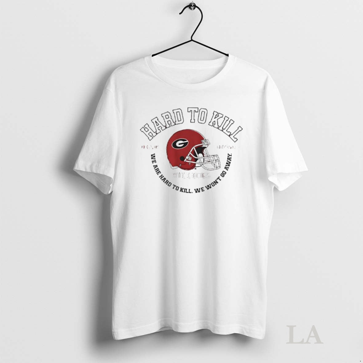 Original Georgia Bulldogs Football Hard To Kill - Adult & Kids T-Shirts, Sweatshirts & Hoodies apparel design preview 1