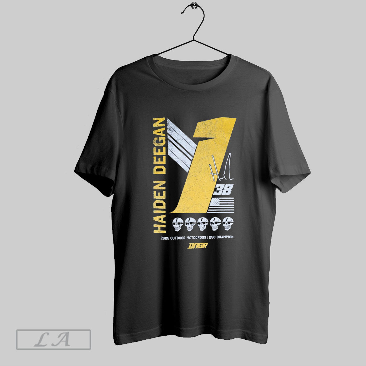 Original Haiden Deegan 2025 Outdoor Motocross 250 - Adult & Kids T-Shirts, Sweatshirts & Hoodies apparel design preview 1