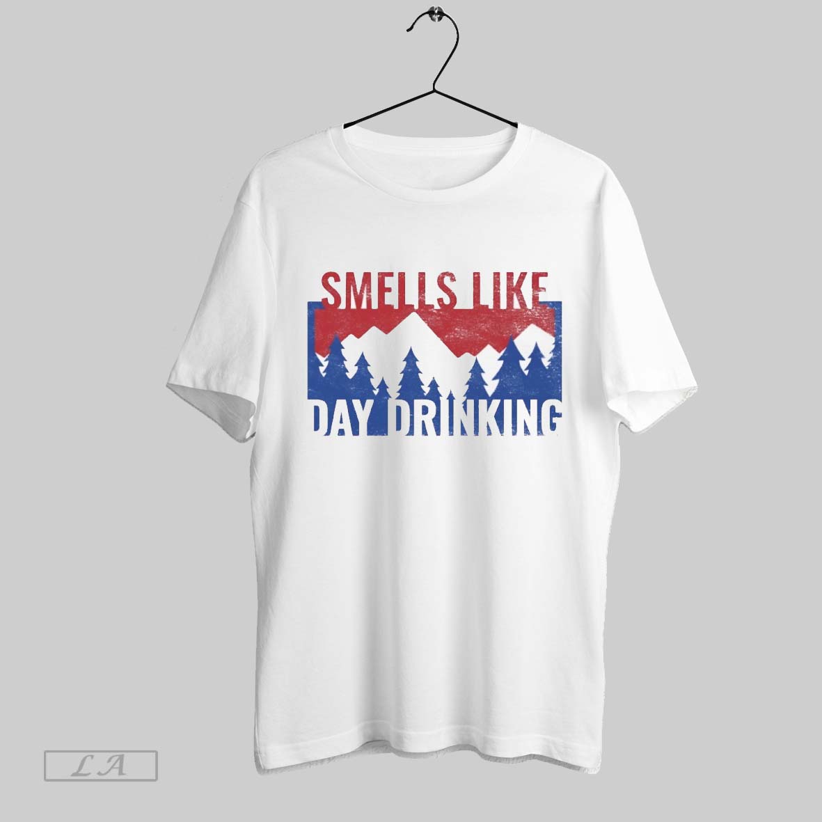 Original Smells Like Day Drinking - Adult & Kids T-Shirts, Sweatshirts & Hoodies apparel design preview 1