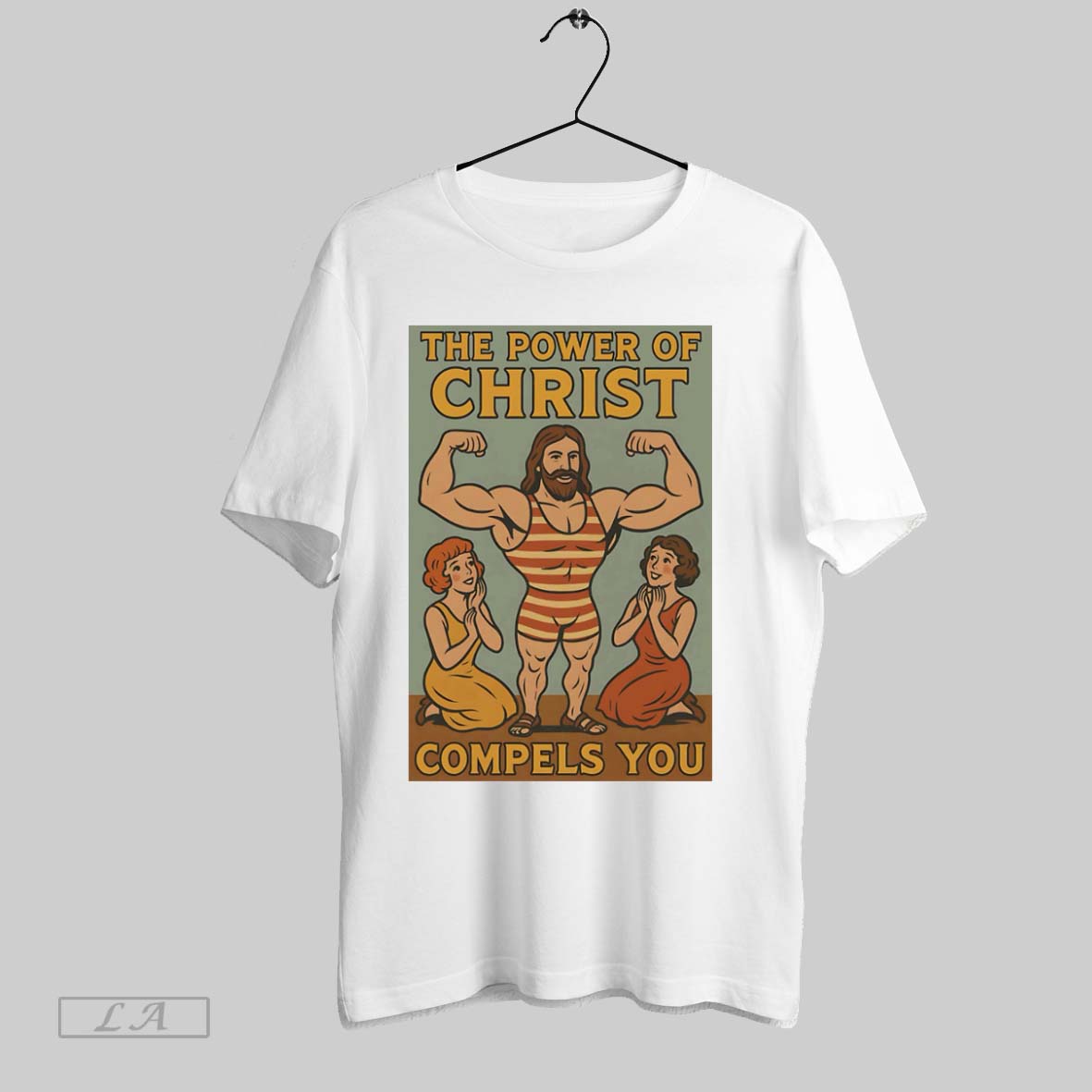 Original The Power Of Christ Compels You - Adult & Kids T-Shirts, Sweatshirts & Hoodies apparel design preview 1