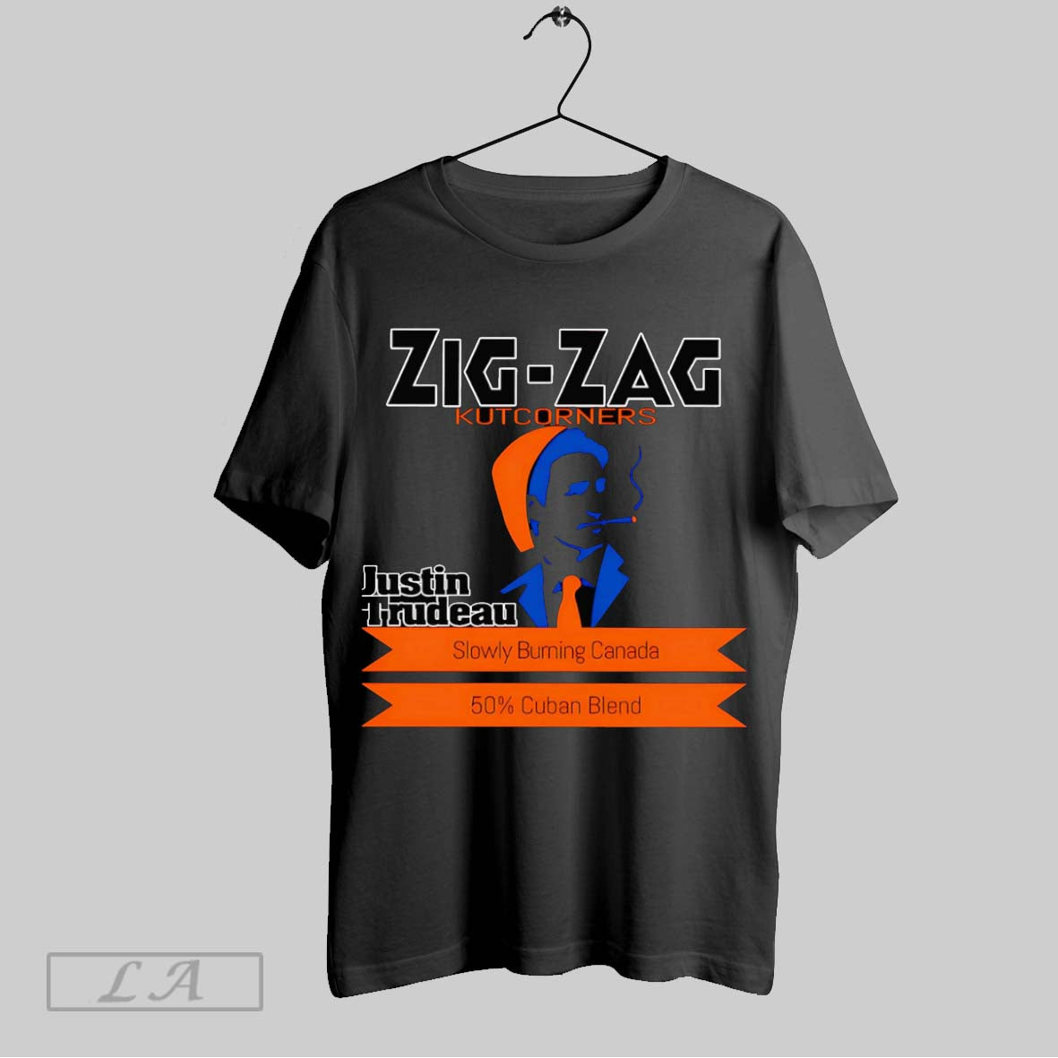 Original Zig Zag Kutcorners Justin Trudeau - Adult & Kids T-Shirts, Sweatshirts & Hoodies apparel design preview 1