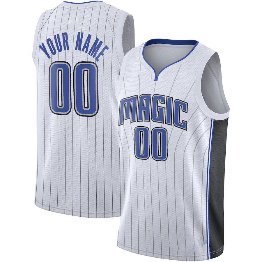 Custom O.Magic 2020-21 Swingman Jersey Association Edition White Stitched Basketball Jersey basketball jersey product view 1