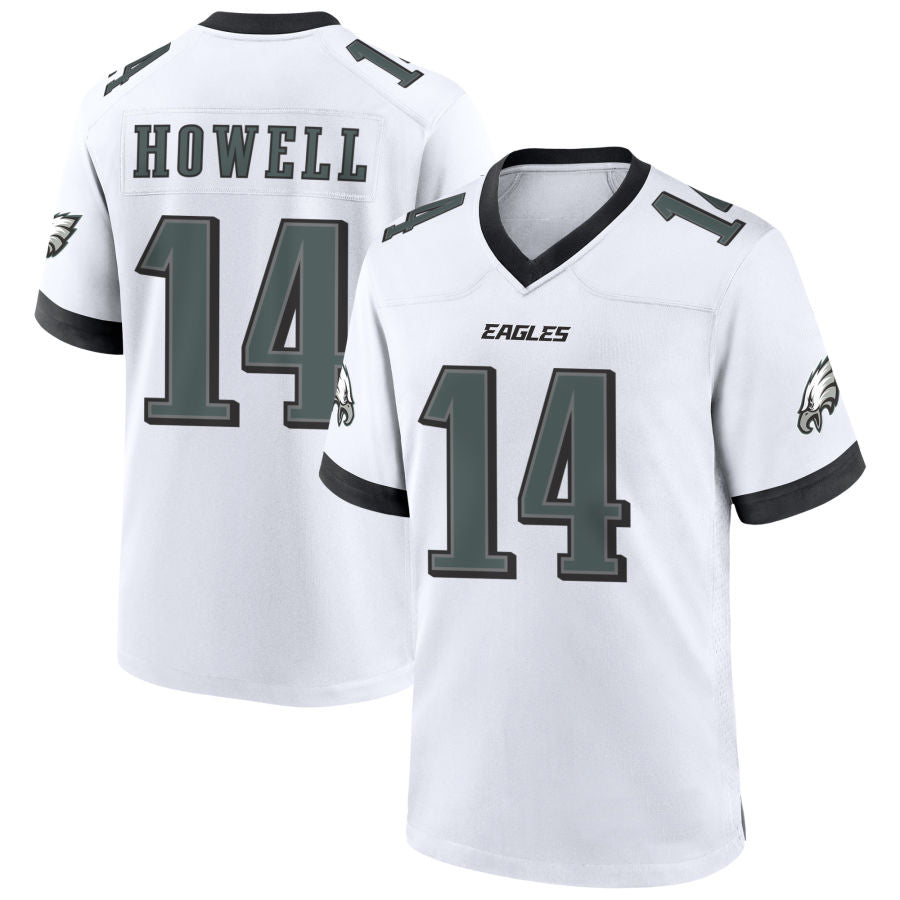 P.Eagles #14 Sam Howell Player White Home Game Football Jerseys football jersey product view 1