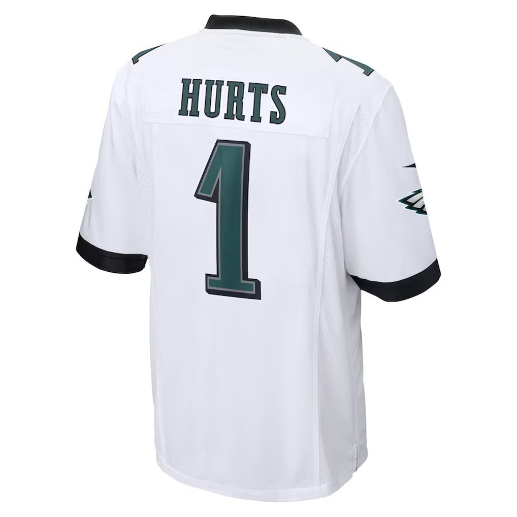 P.Eagles #1 Jalen Hurts Player White Game Football Jerseys football jersey product view 1