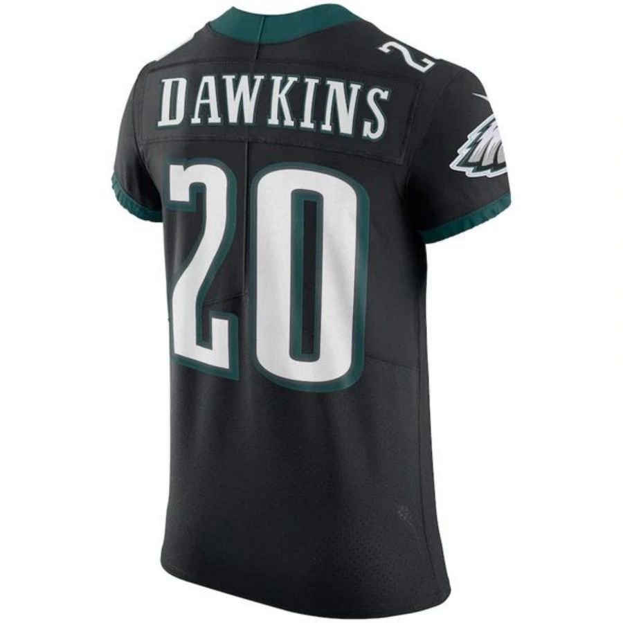 P.Eagles #20 Brian Dawkins Black Elite Player Jersey -Stitched American Football Jerseys football jersey product view 1