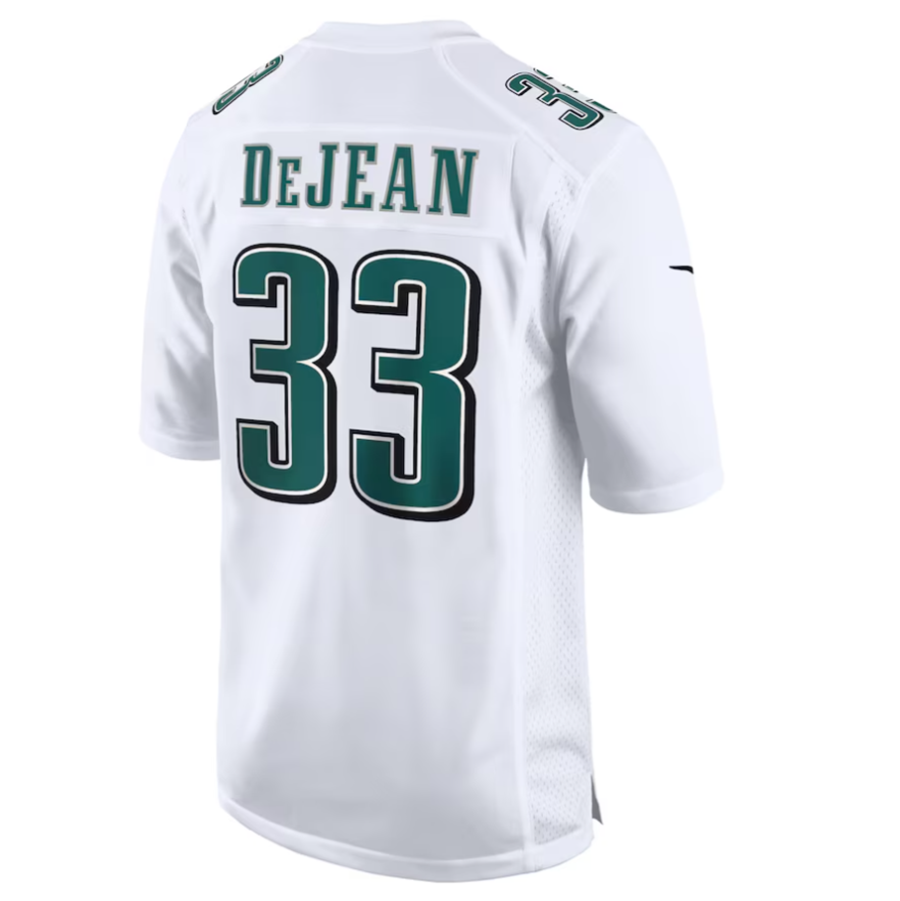 P.Eagles #33 Cooper DeJean Player Tundra White Fashion Game Player Jersey football jersey product view 1