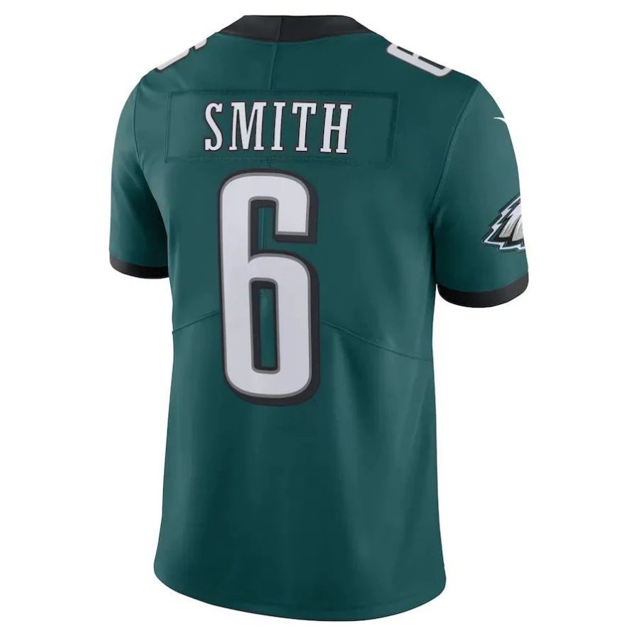 P.Eagles #6 DeVonta Smith Midnight Green Vapor Limited Player Jersey Stitched American Football Jerseys football jersey product view 1