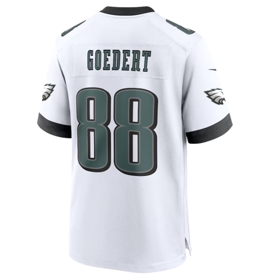 P.Eagles #88 Dallas Goedert Player White Game Jersey Stitched American Football Jerseys football jersey product view 1