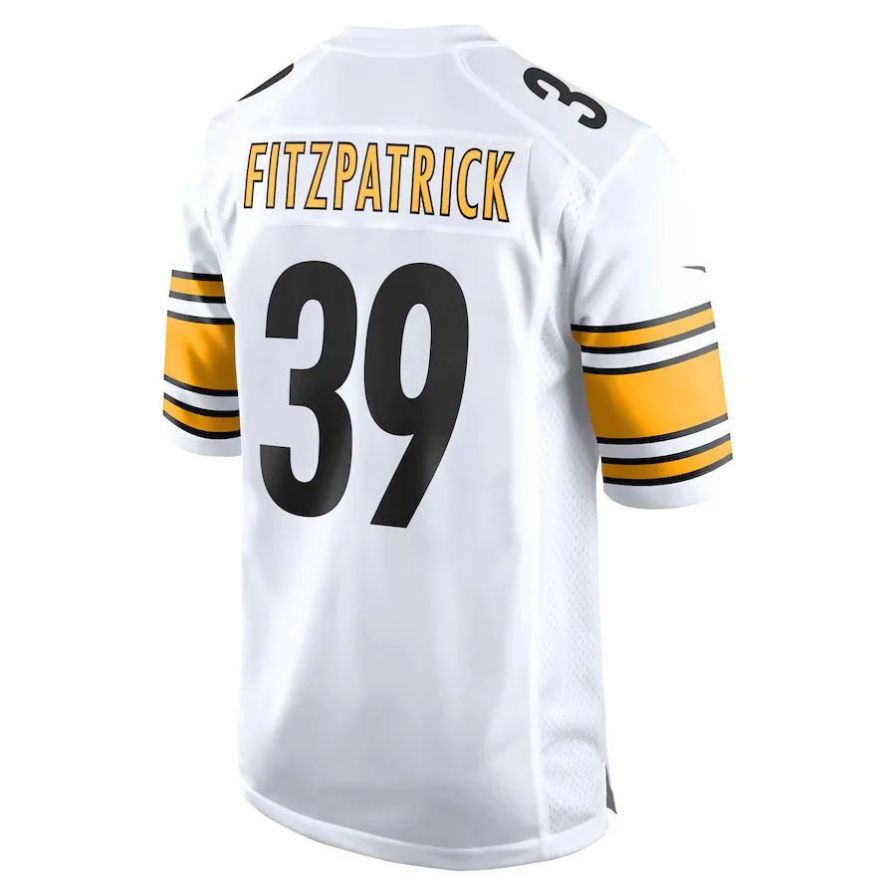 #39 Minkah Fitzpatrick Playre P.Steelers White Game Stitched Football Jerseys football jersey product view 1
