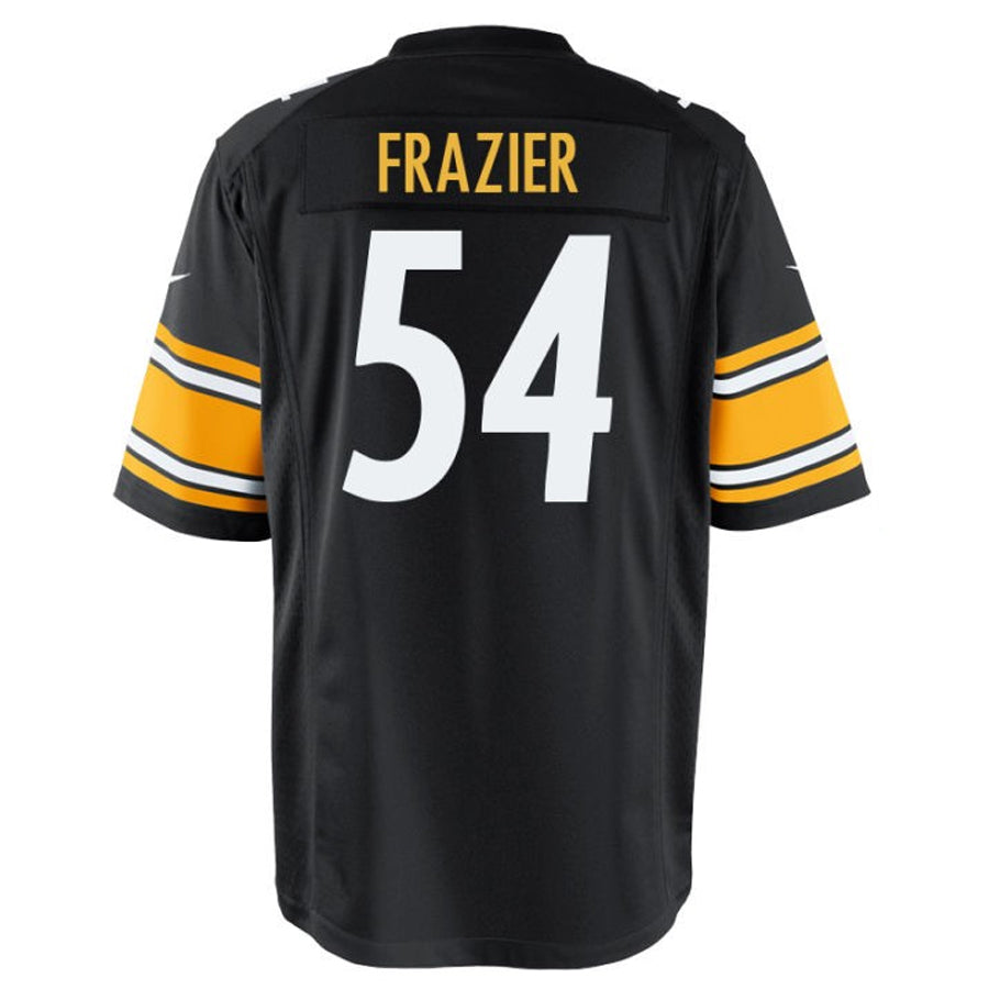 P.Steelers #54 Zach Frazier Player Black Game Football Jerseys football jersey product view 1