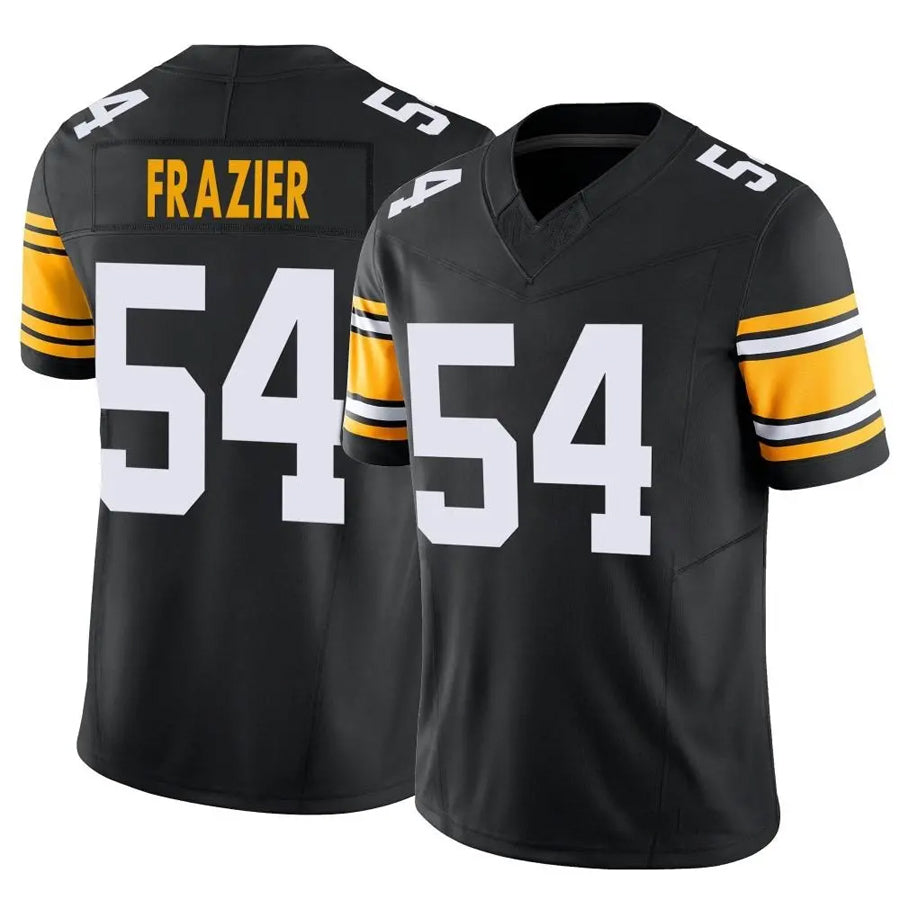 P.Steelers #54 Zach Frazier Player Black Vapor F.U.S.E. Limited Football Jerseys football jersey product view 1