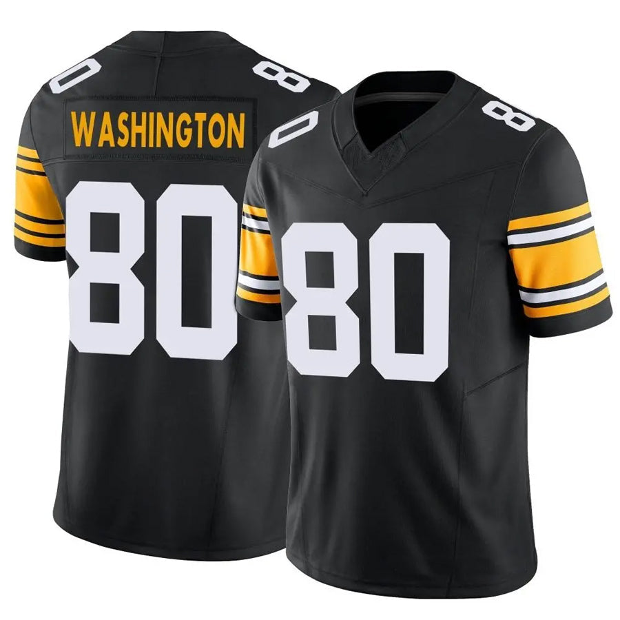 P.Steelers #80 Darnell Washington Player Black Vapor F.U.S.E. Limited Football Jerseys football jersey product view 1