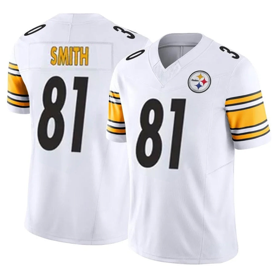 P.Steelers #81 Jonnu Smith Player White Vapor F.U.S.E. Limited Football Jerseys football jersey product view 1