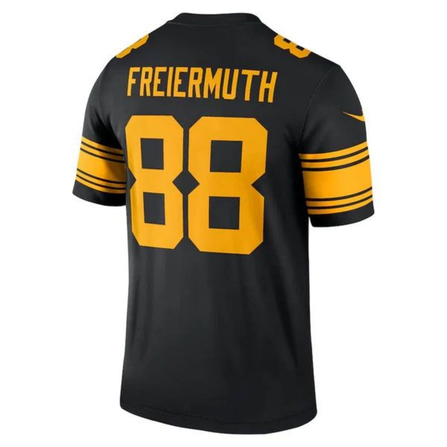 #88 Pat Freiermuth Player P.Steelers Black Legend Football Jerseys football jersey product view 1