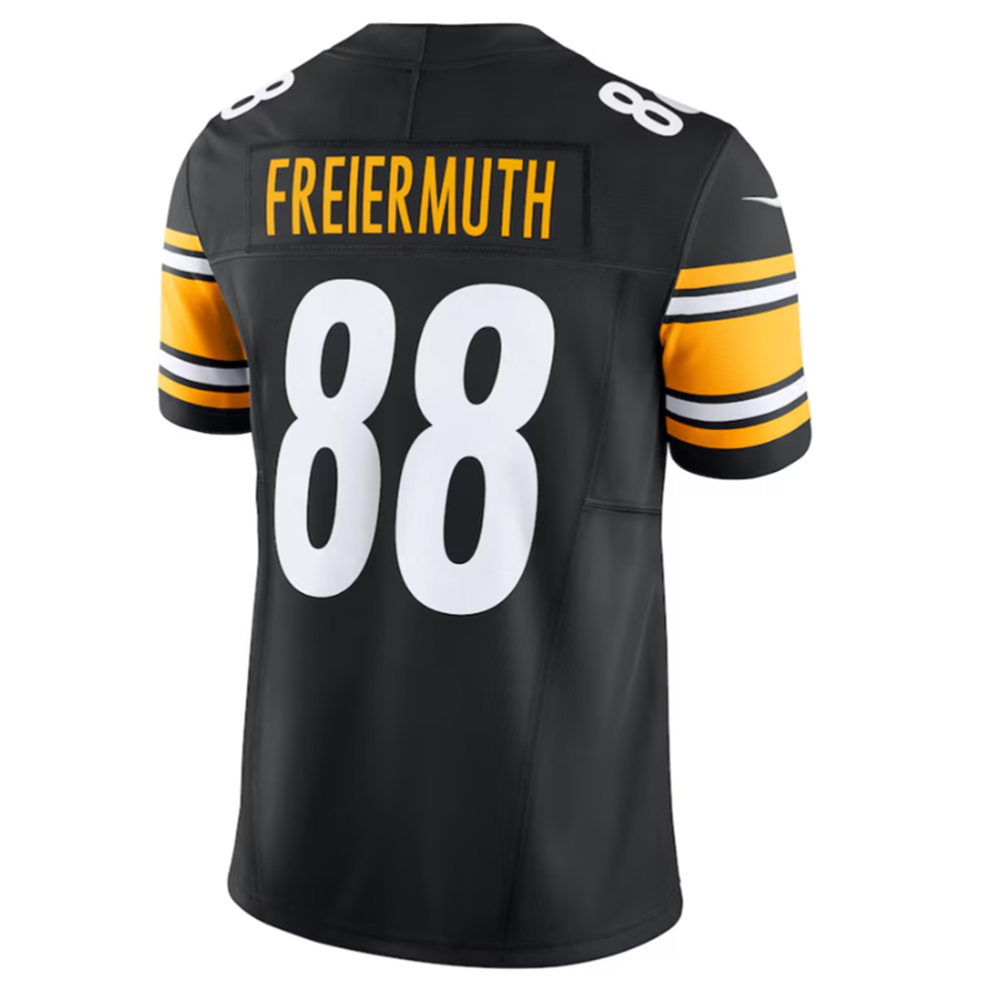#88 Pat Freiermuth Player P.Steelers Black Vapor F.U.S.E. Limited Football Jerseys football jersey product view 1