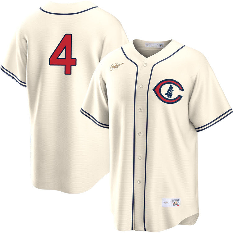 Pete Crow-Armstrong Chicago Cubs Field of Dreams Jersey - Cream baseball jersey product view 1