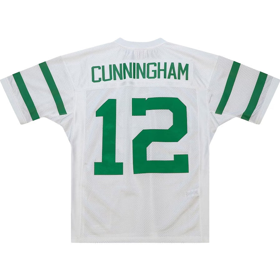 P.Eagles #12 Randall Cunningham Authentic Throwback Retired Player Jersey - White Stitched American Football Jerseys football jersey product view 1