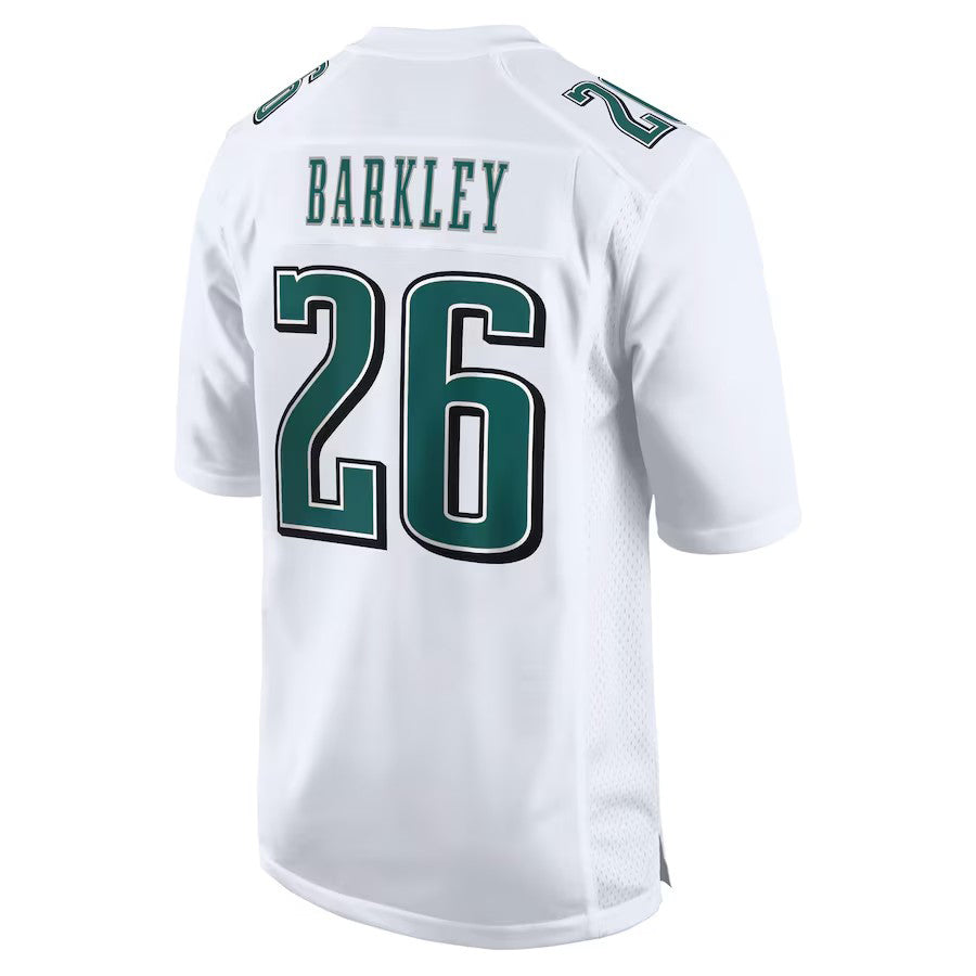 P.Eagles #26 Saquon Barkley Player White Fashion Game Stitched American Football Jerseys football jersey product view 1