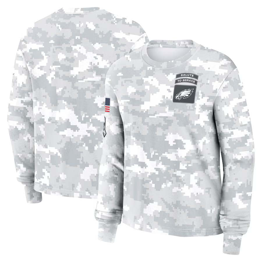 P.Eagles Salute To Service Club Pullover Birthday gifts Player Jersey Stitched American Football Jerseys football jersey product view 1