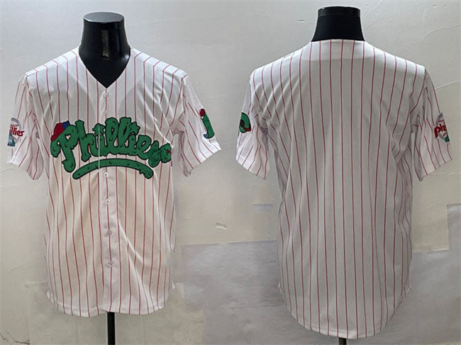Philadelphia Phillies Blank White Phanatic Limited Stitched Baseball Jersey baseball jersey product view 1