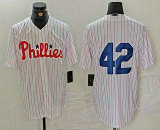 Philadelphia Phillies #42 Jackie Robinson White Cool Base Stitched Baseball Jerseys baseball jersey product view 1