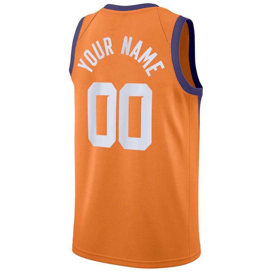 Custom P.Suns Jordan Brand Swingman Custom Jersey Statement Edition Orange Stitched Basketball Jersey basketball jersey product view 1