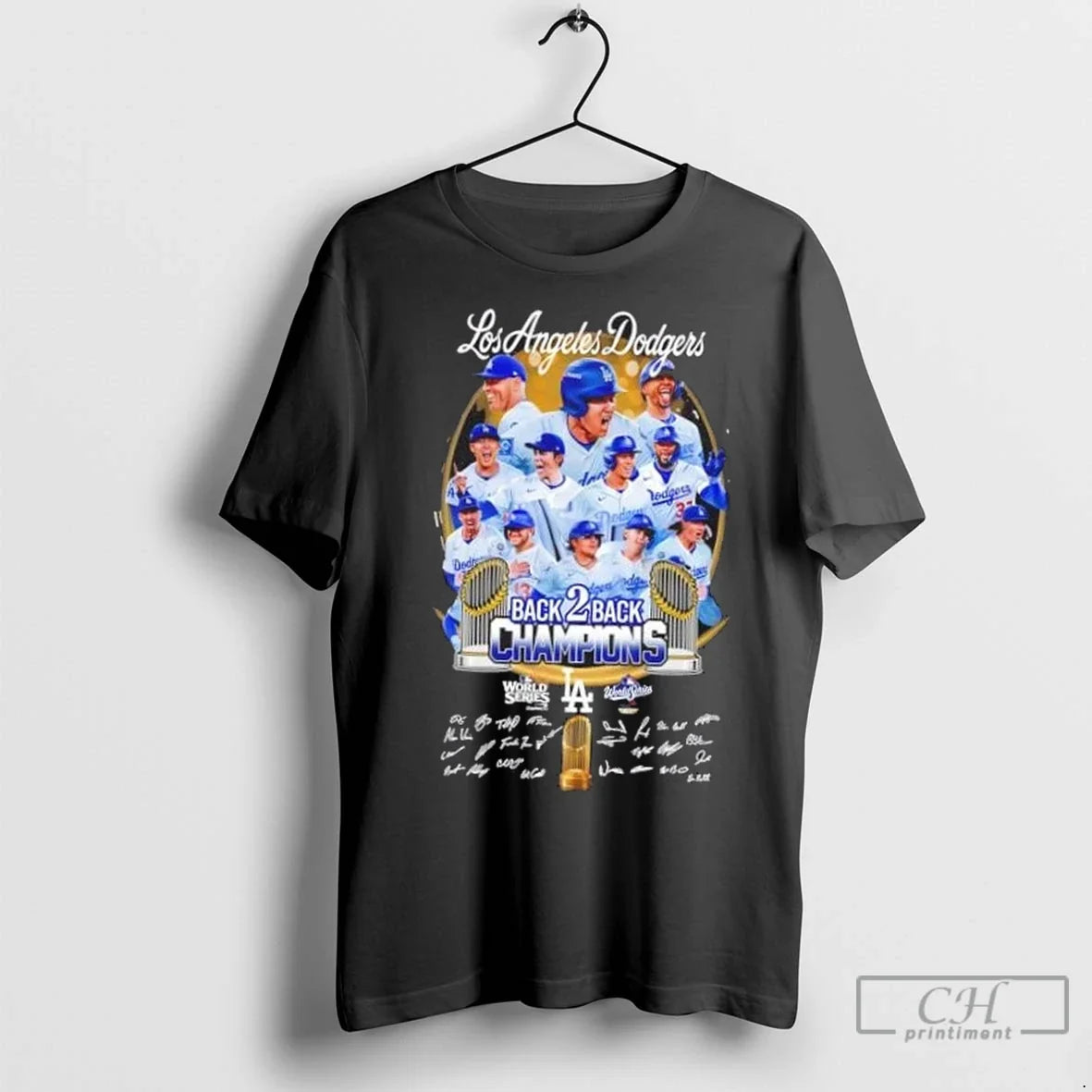 Premium Back 2 Champions World Series Los Angeles - Adult & Kids T-Shirts, Sweatshirts & Hoodies apparel design preview 1