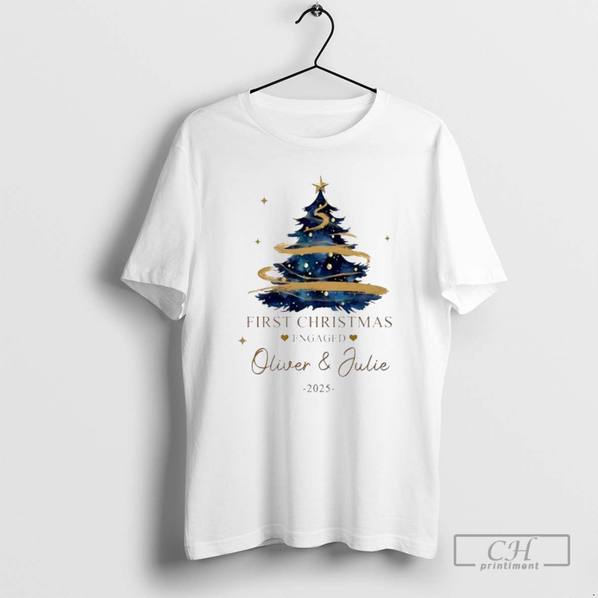 Premium Christmas Tree Bauble Personalized Ornaments - Adult & Kids T-Shirts, Sweatshirts & Hoodies apparel design preview 1