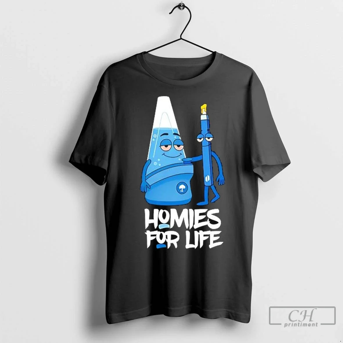 Premium Homies 4 Life Push Trees - Adult & Kids T-Shirts, Sweatshirts & Hoodies apparel design preview 1