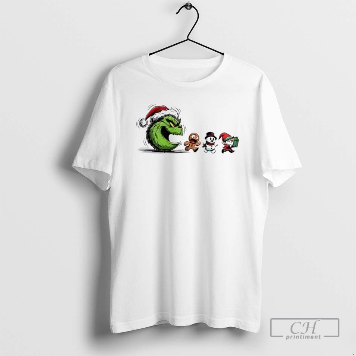 Premium The Grinch Holiday Movie Friends Xmas - Adult & Kids T-Shirts, Sweatshirts & Hoodies apparel design preview 1