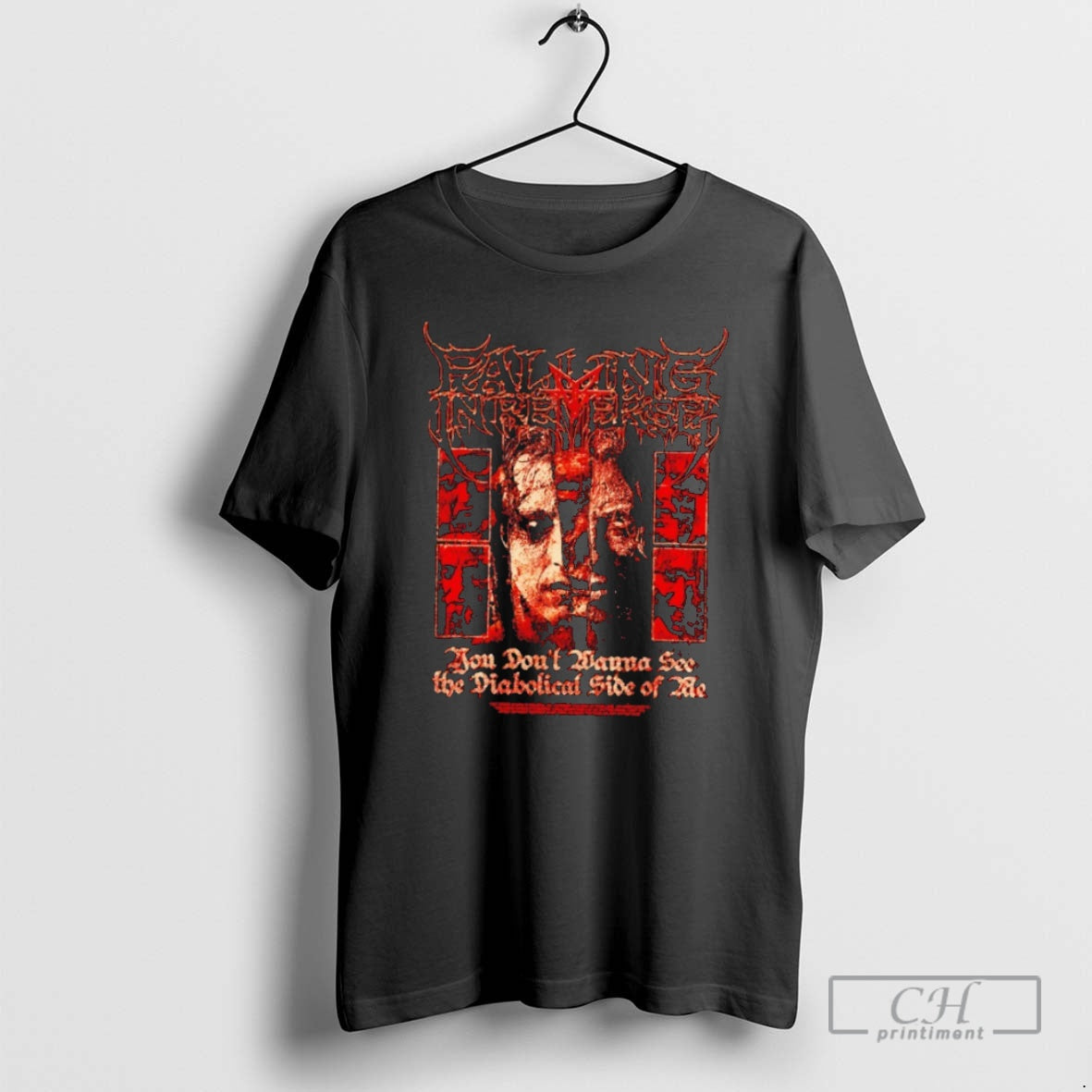 Premium You Dont Wanna See The Diabolical Side Of Me - Adult & Kids T-Shirts, Sweatshirts & Hoodies apparel design preview 1