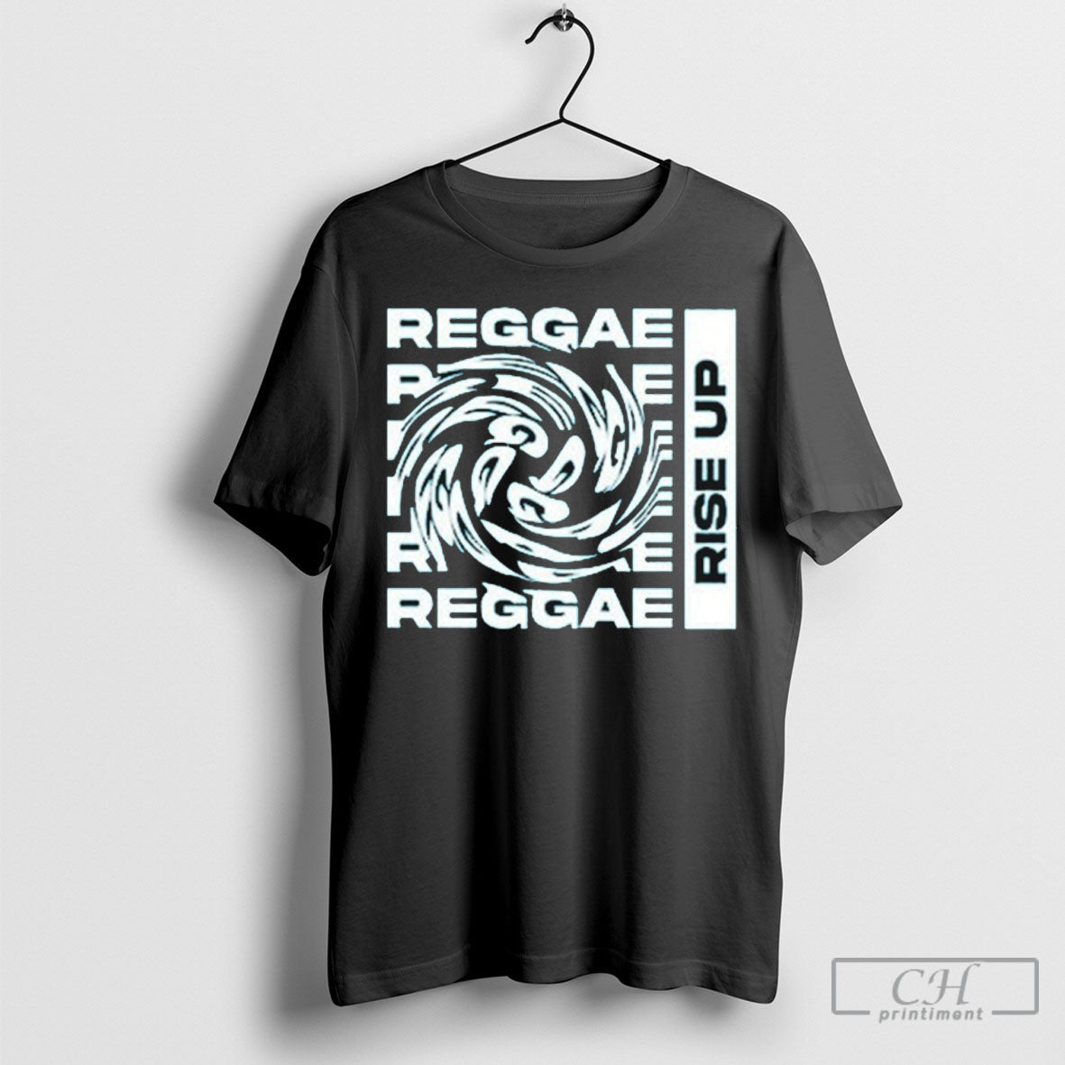 Reggae Rise Up Arizona Simple Swirl - Adult & Kids T-Shirts, Sweatshirts & Hoodies apparel design preview 1