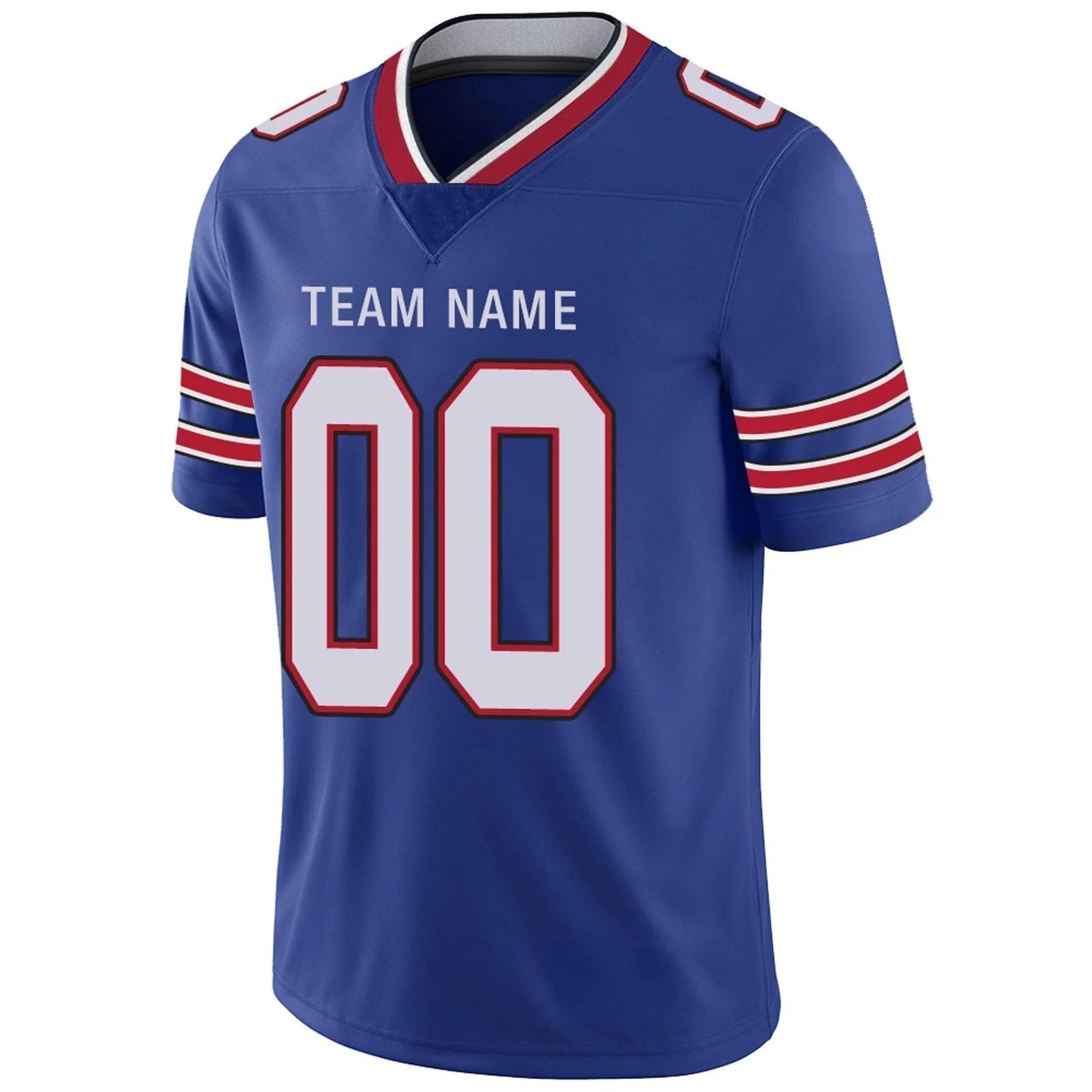 Custom B.Bills Royal Personalized Design Your Own Name and Number for Men Women Youth Jerseys football jersey product view 3