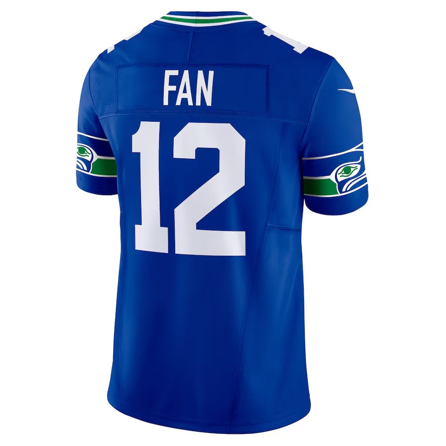 S.Seahawks #12S Fan Player Royal Vapor F.U.S.E. Limited Stitched American Football Jerseys football jersey product view 1