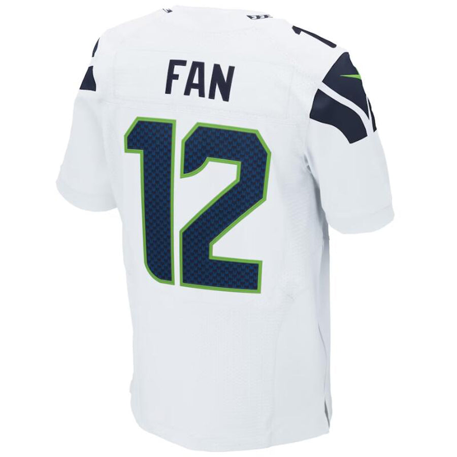 #12th Fan Player S.Seahawks White Game Football Jerseys football jersey product view 1