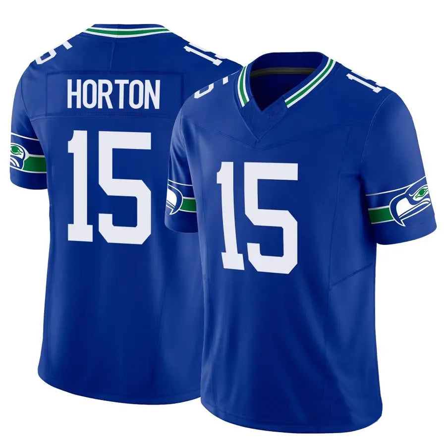 S.Seahawks #15 Tory Horton Player Royal Vapor F.U.S.E. Limited Football Jerseys football jersey product view 1