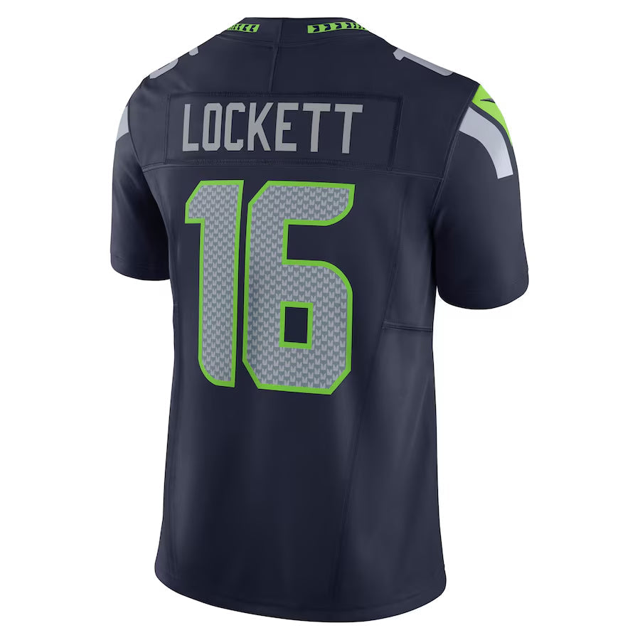 S.Seahawks #16 Tyler Lockett Player Navy Vapor F.U.S.E. Limited Football Jerseys football jersey product view 1