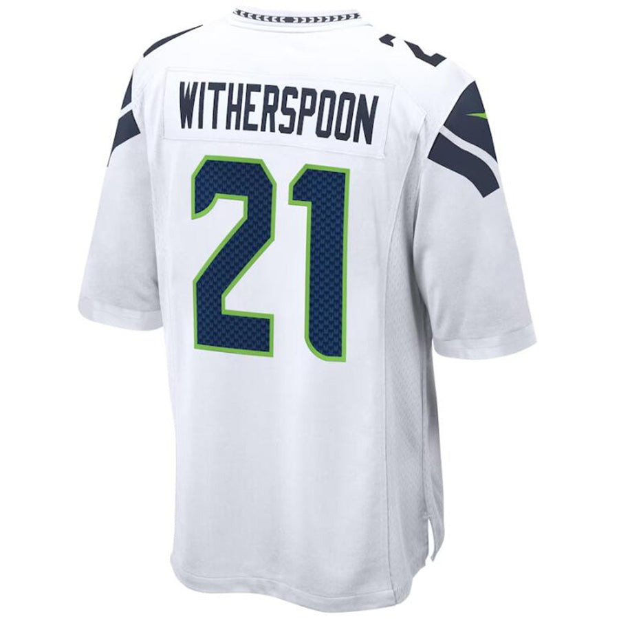 #21 Devon Witherspoon Player S.Seahawks White Game Football Jerseys football jersey product view 1