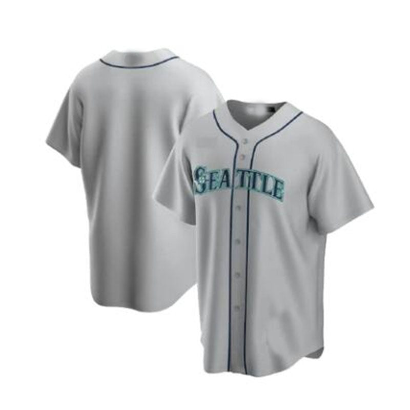 Seattle Mariners #44 Julio Rodriguez GRAY ROAD TEAM JERSEY Baseball Jerseys baseball jersey product view 1