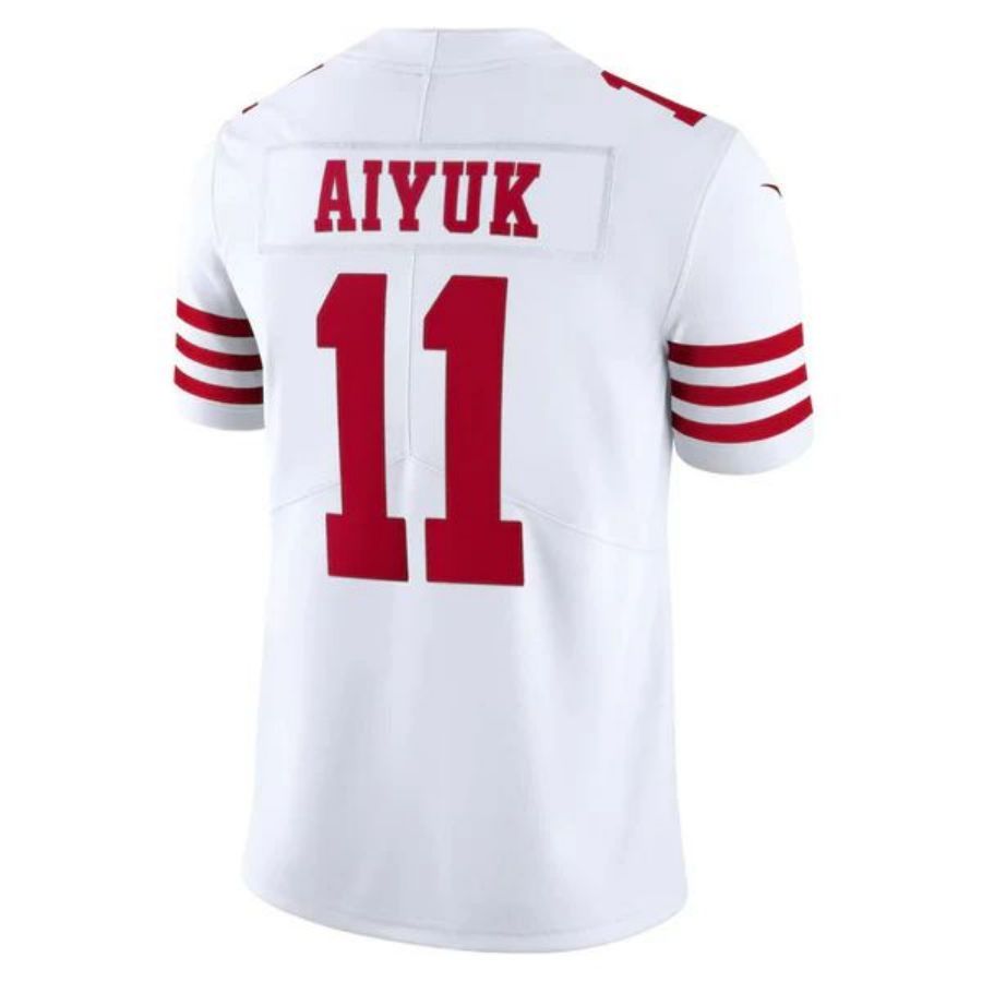 #11 Brandon Aiyuk Player SF.49ers White Vapor F.U.S.E. Limited Football Jerseys football jersey product view 1