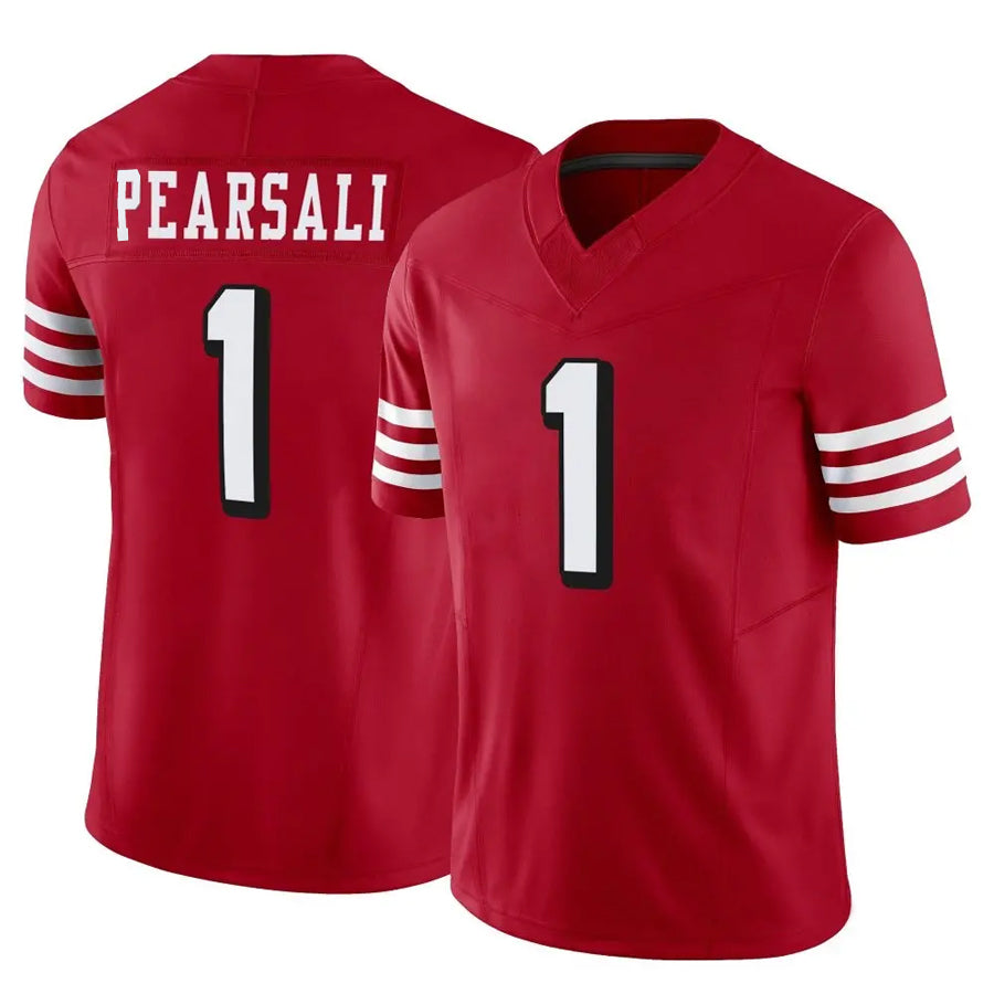 SF.49ers #1 Ricky Pearsall Player Scarlet Vapor F.U.S.E. Limited Football Jerseys football jersey product view 1