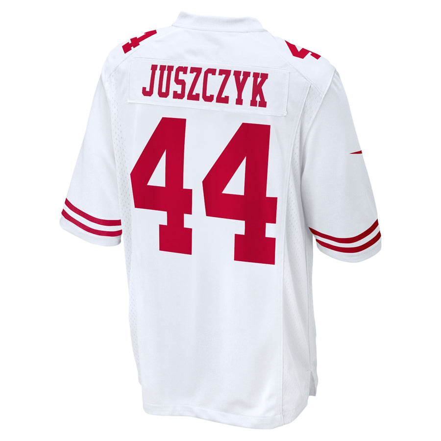 SF.49ers #44 Kyle Juszczyk Player White Game Football Jerseys football jersey product view 1
