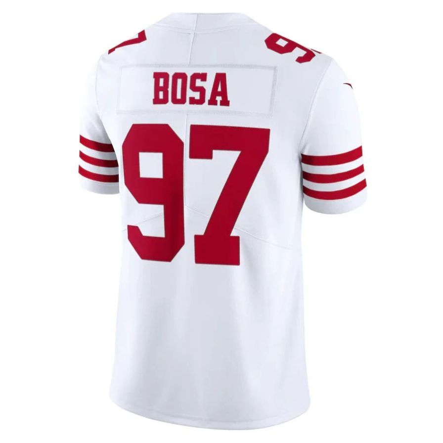 #97 Nick Bosa Player SF.49ers New White Vapor F.U.S.E. Limited Football Jerseys football jersey product view 1