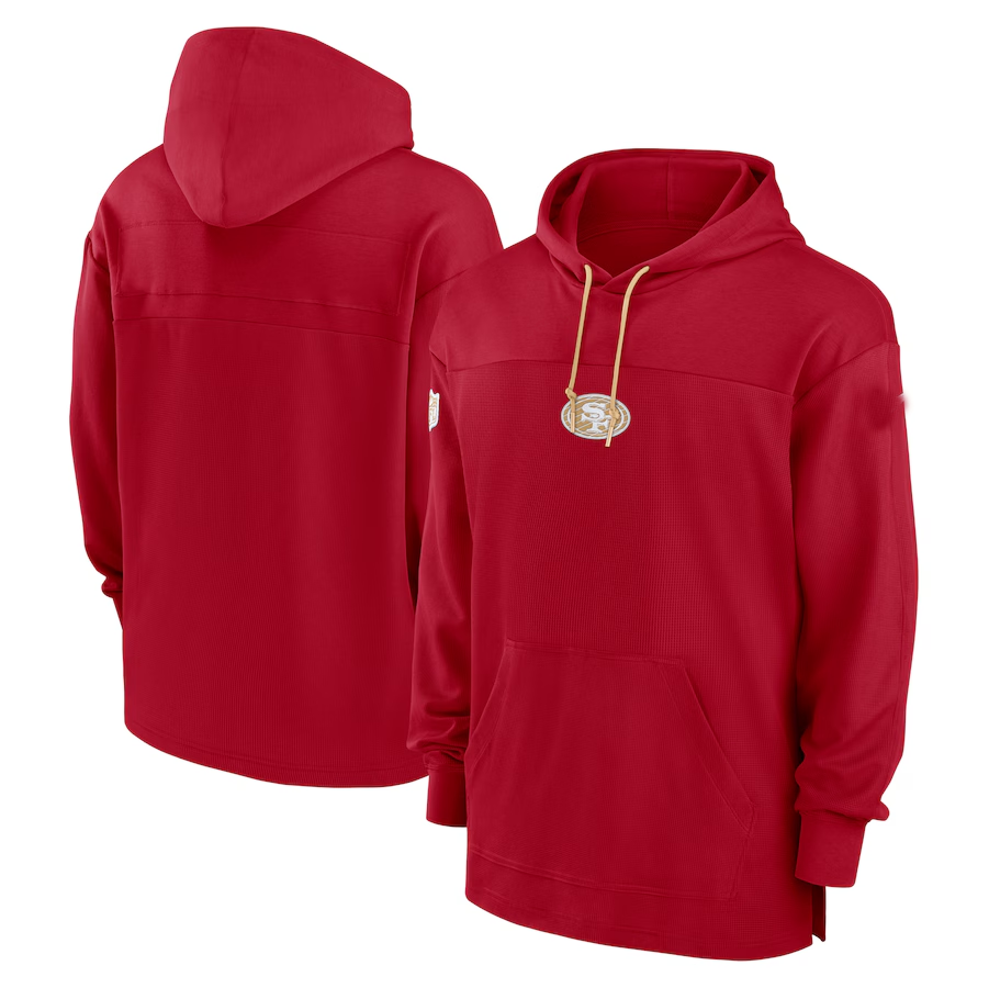 SF.49ers Salute To Service Club Pullover Hoodie Player Game Jersey Stitched American Football Jerseys football jersey product view 1