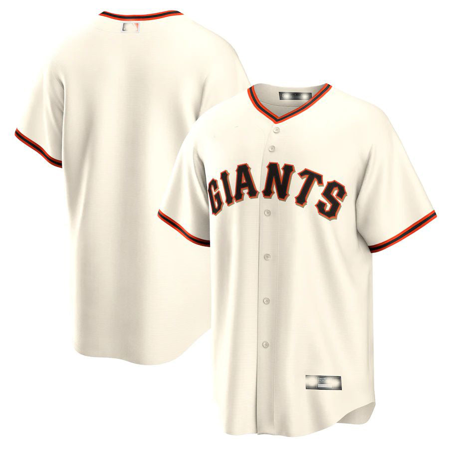 San Francisco Giants Cream Home Replica Team Jersey Baseball Jerseys baseball jersey product view 1