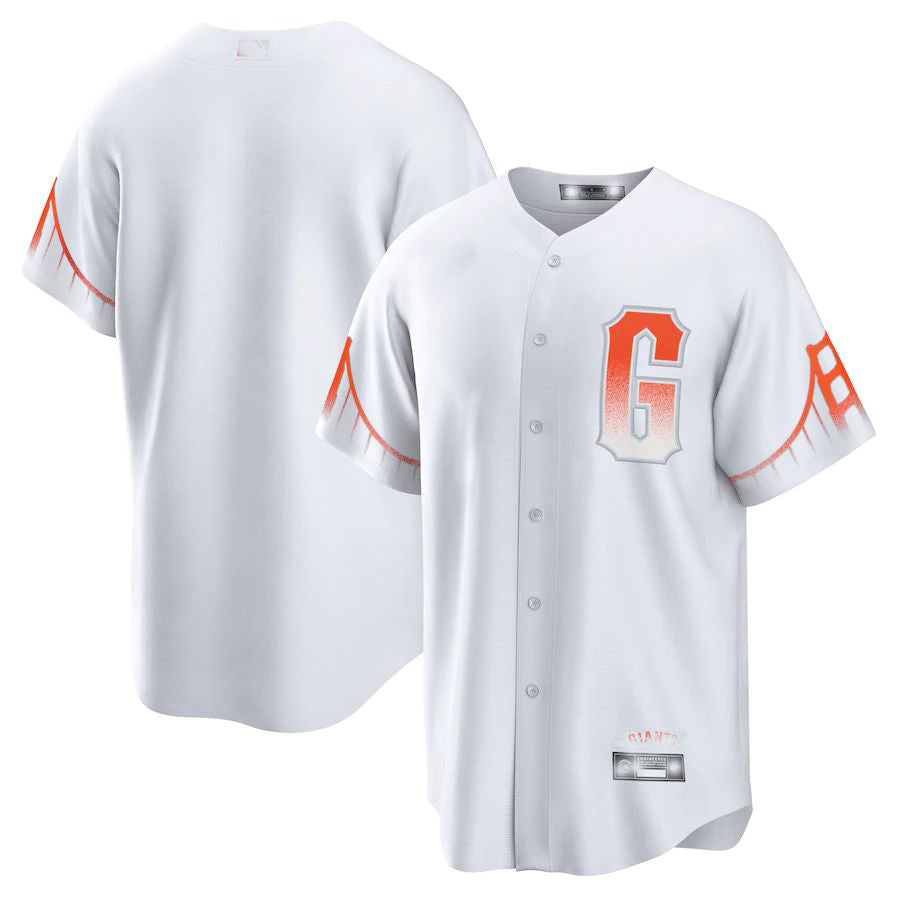 San Francisco Giants White City Connect Replica Jersey Baseball Jerseys baseball jersey product view 1
