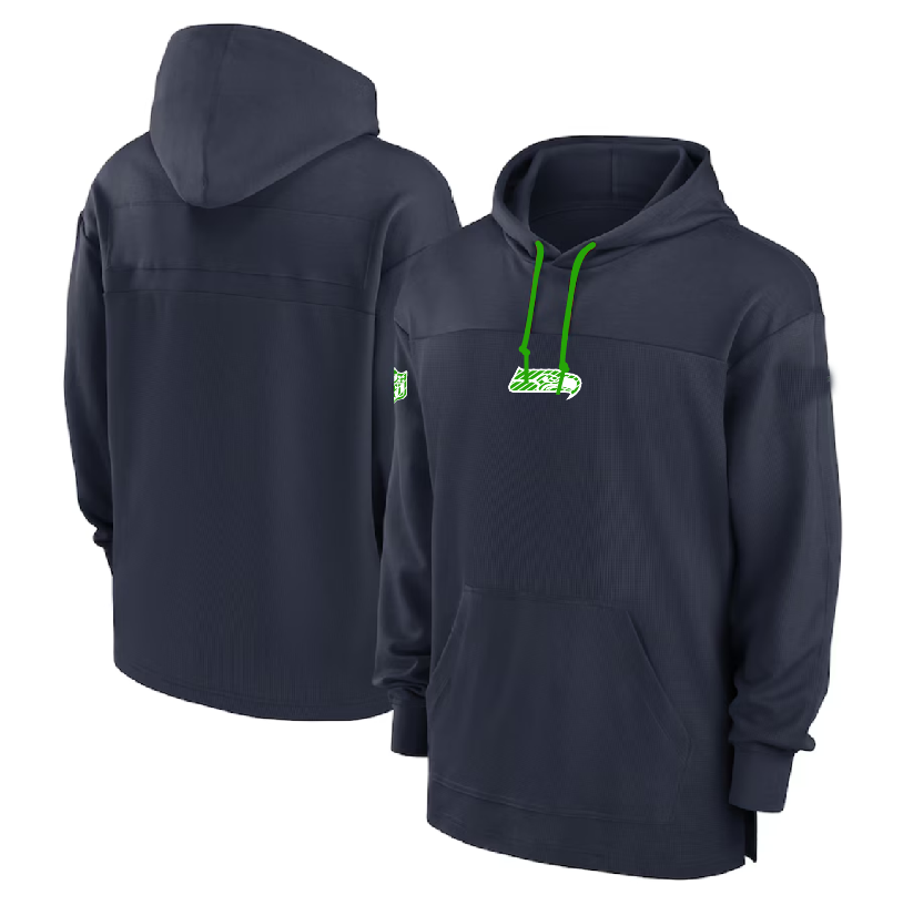 S.Seahawks Salute To Service Club Pullover Hoodie Player Jersey Stitched American Football Jerseys football jersey product view 1