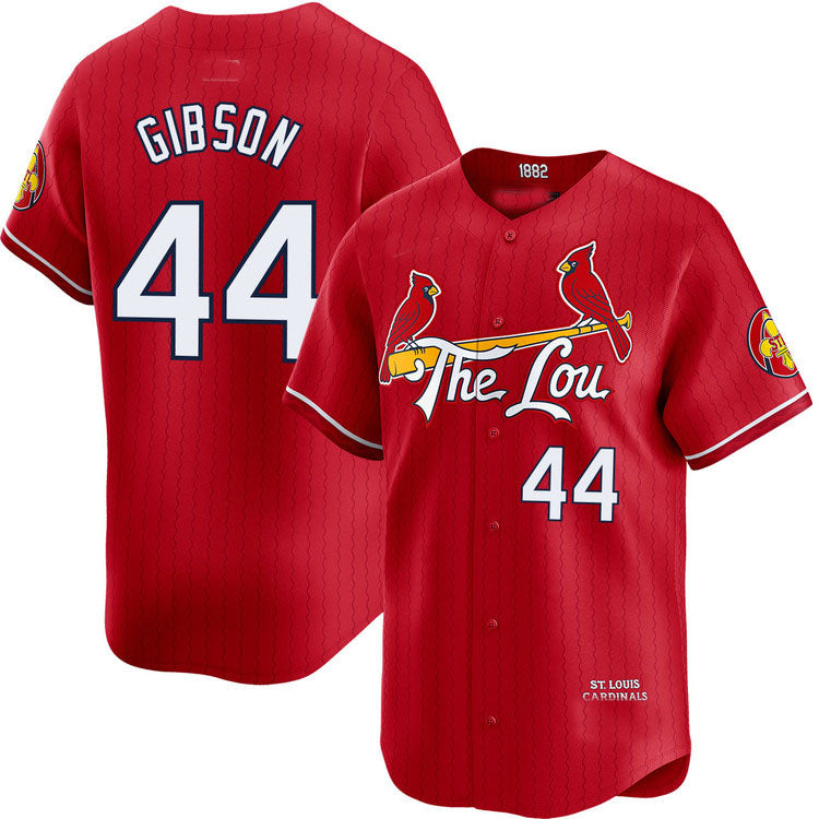 St. Louis Cardinals #44 Kyle Gibson City Connect Limited Jersey Baseball Jerseys baseball jersey product view 1