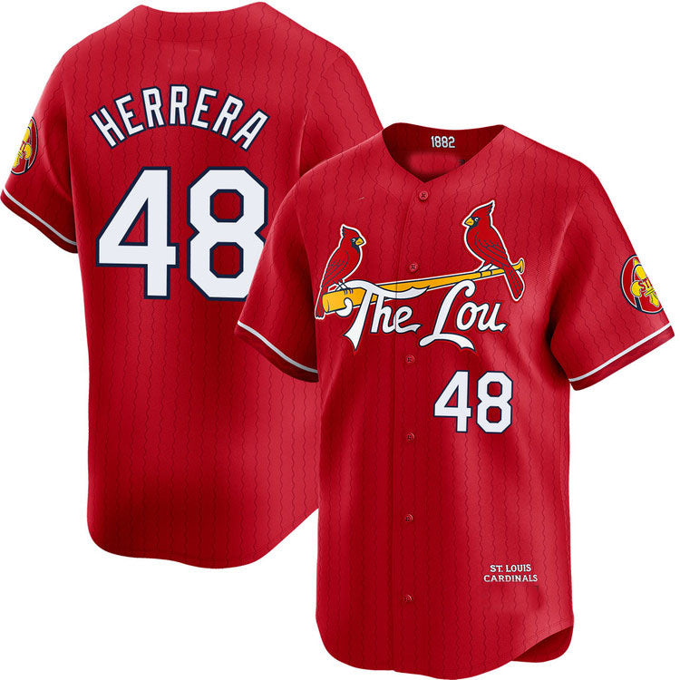 St. Louis Cardinals #48 Ivan Herrera City Connect Limited Jersey Baseball Jerseys baseball jersey product view 1